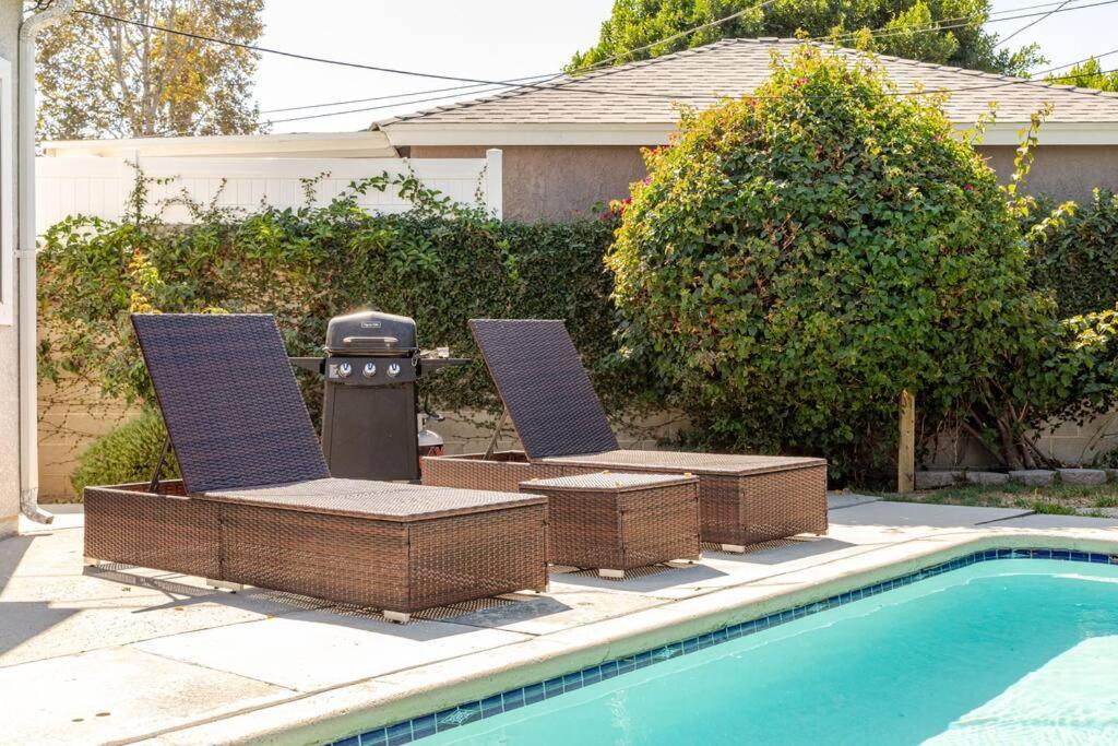 Newly Furnished Pool House Los Angeles Exterior foto